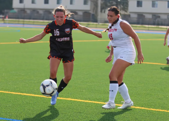 Thrilling start: Fredonia girls oust Randolph 2-1 in OT